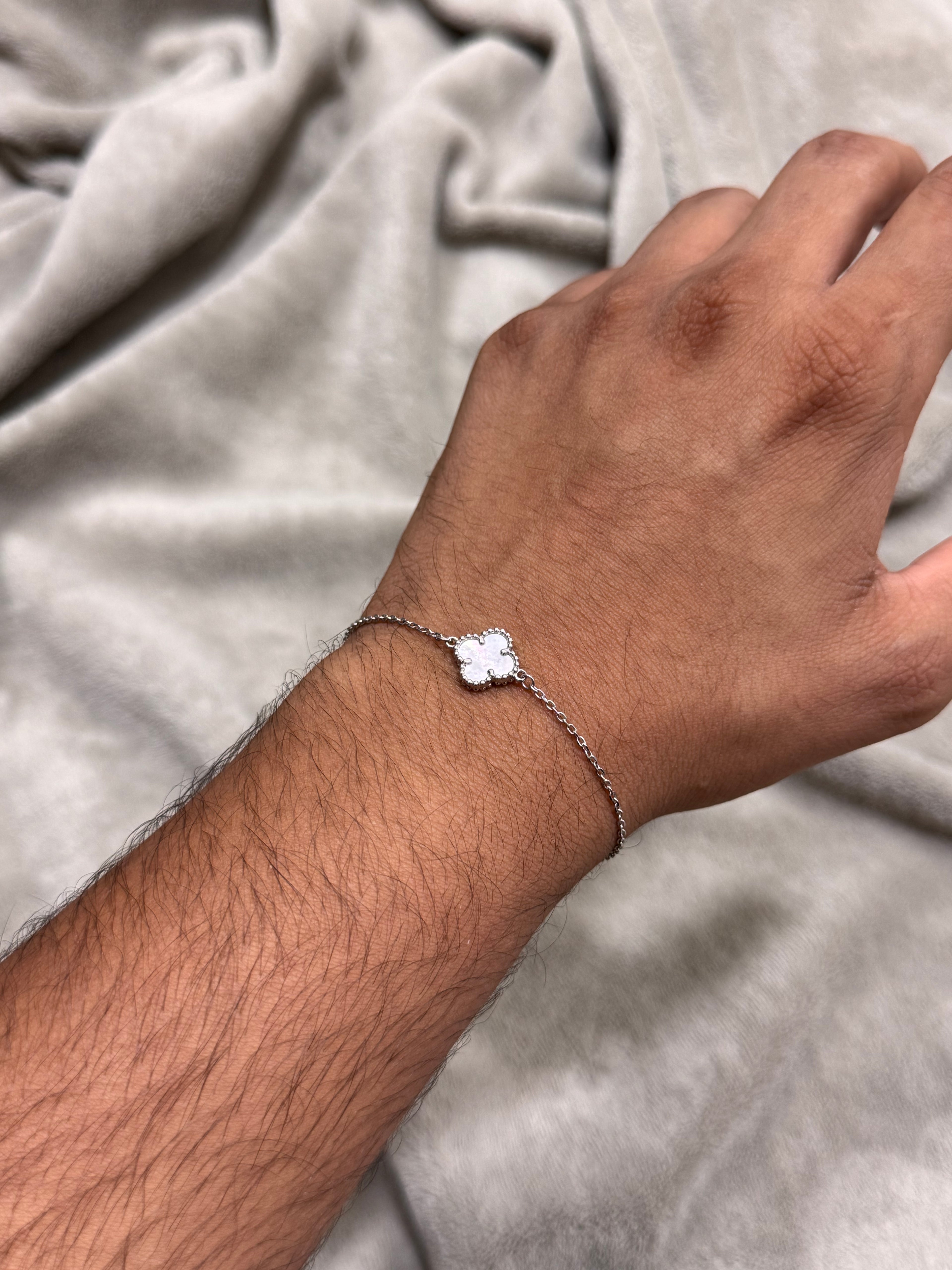 White Van cleef bracelet