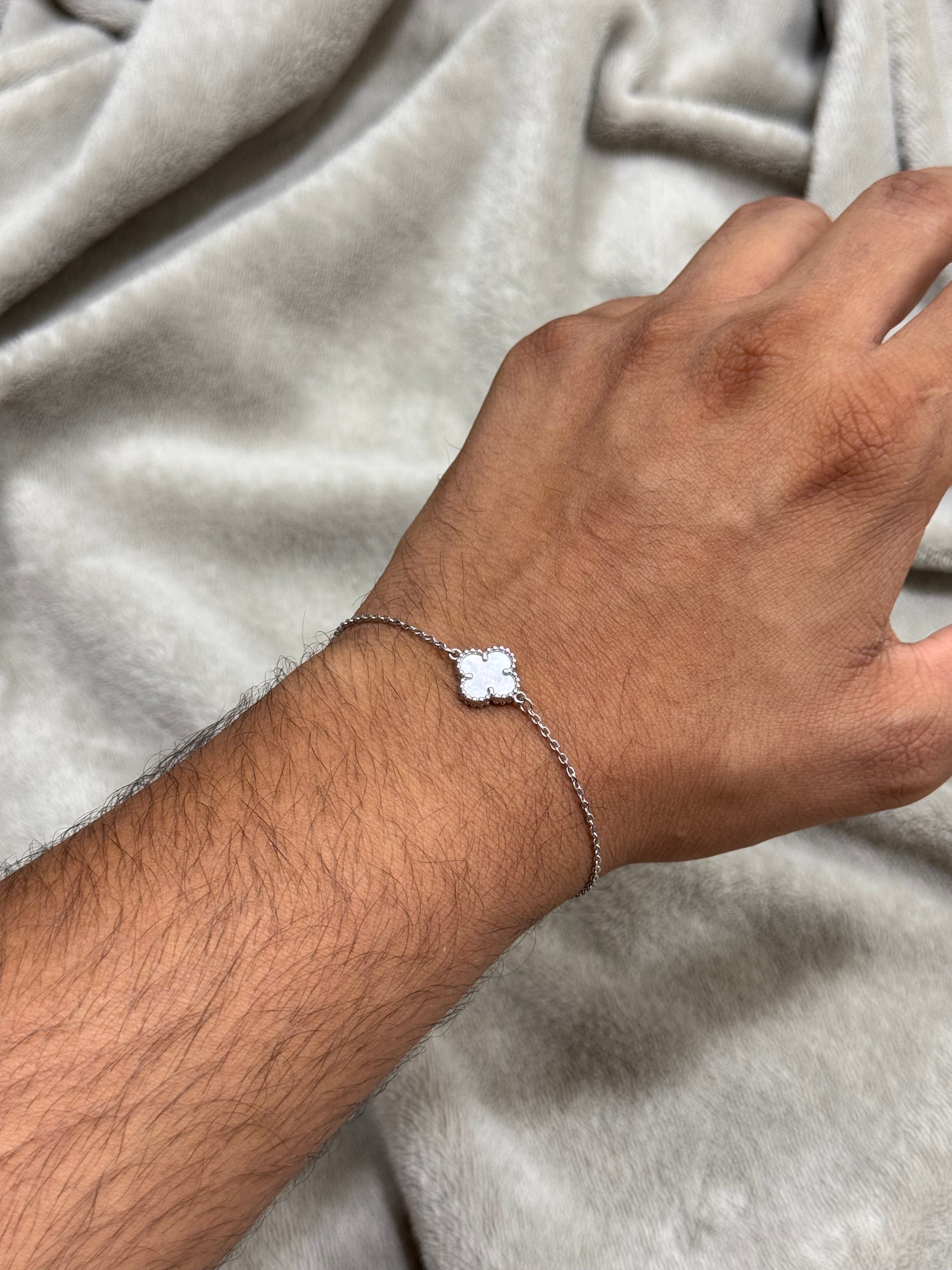 White Van cleef bracelet