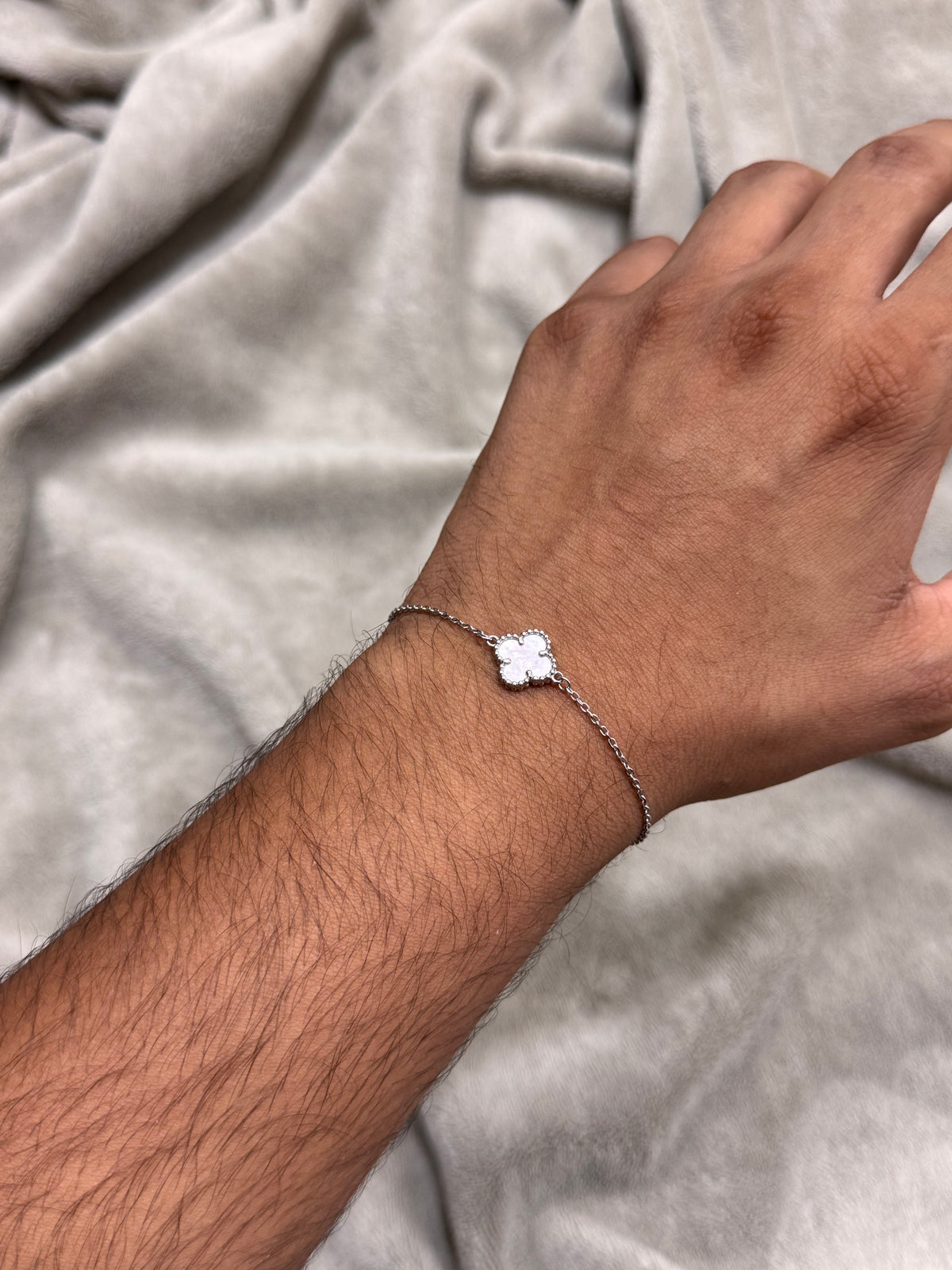 White Van cleef bracelet
