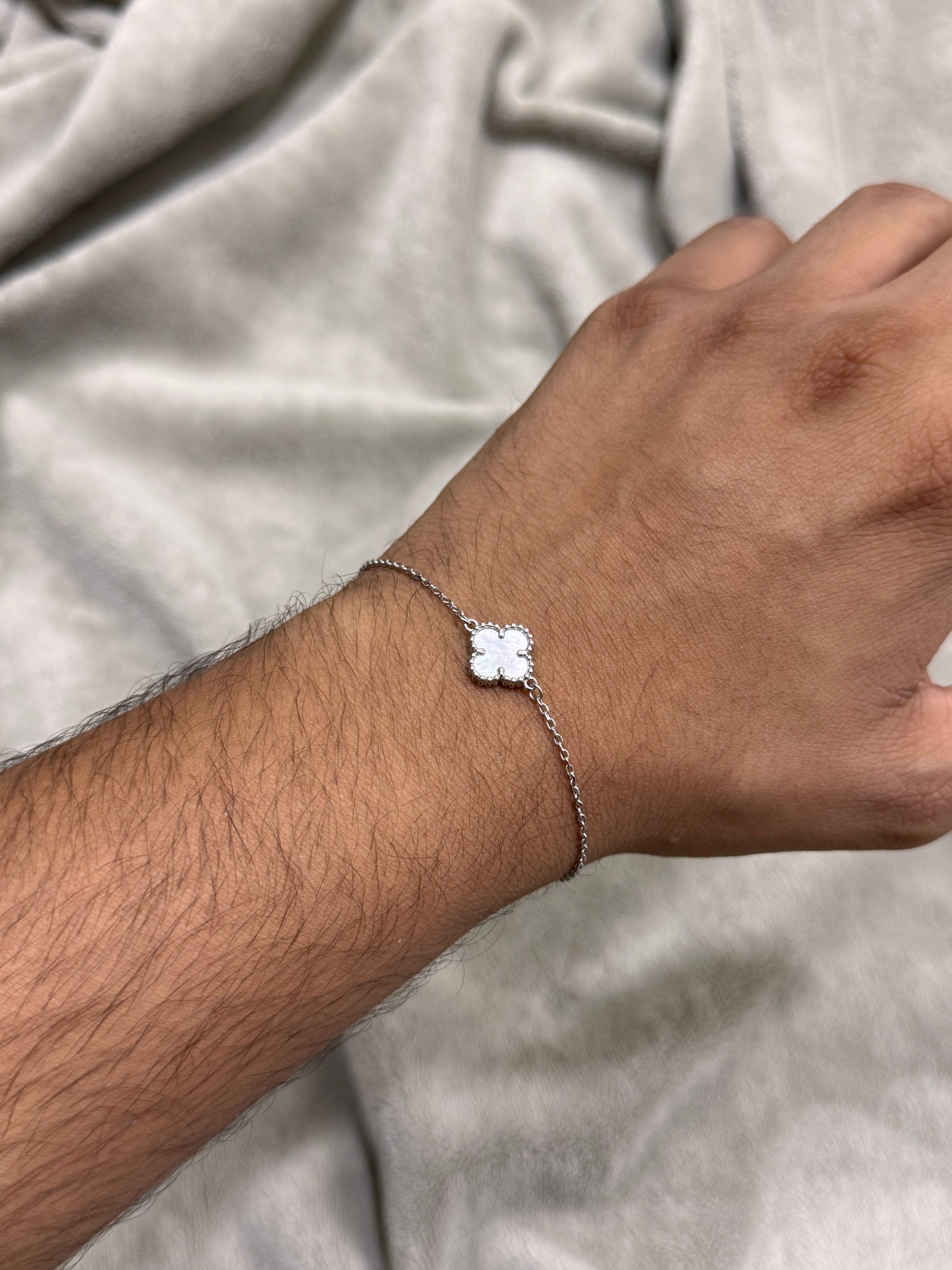 White Van cleef bracelet