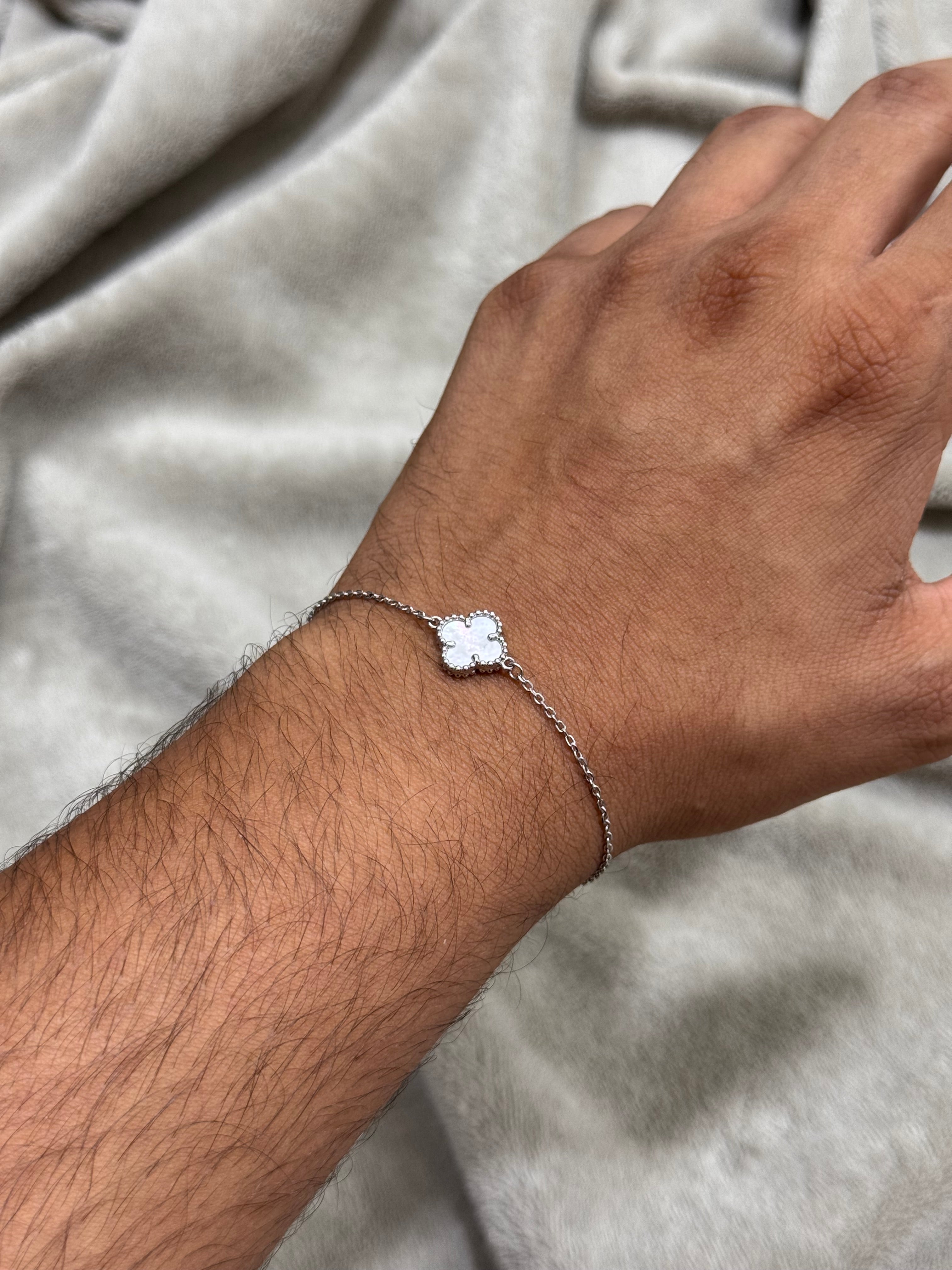 White Van cleef bracelet