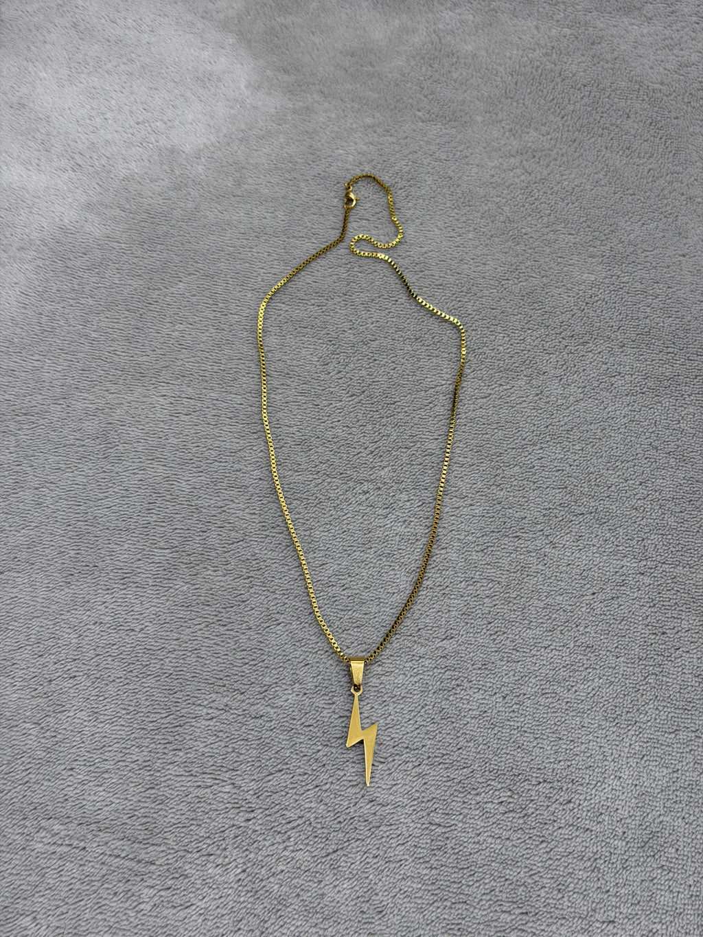 Gold Electricity necklace