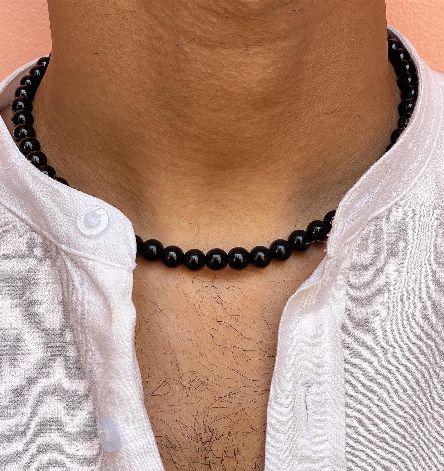 Black neck necklace