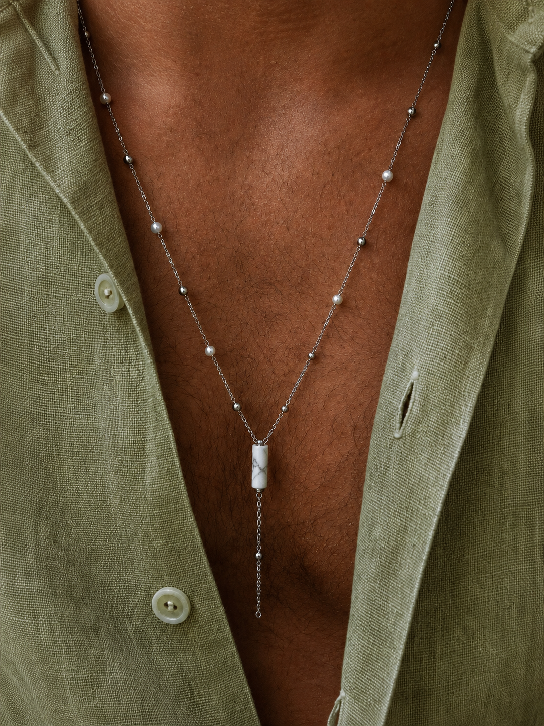 Marble Muse necklace
