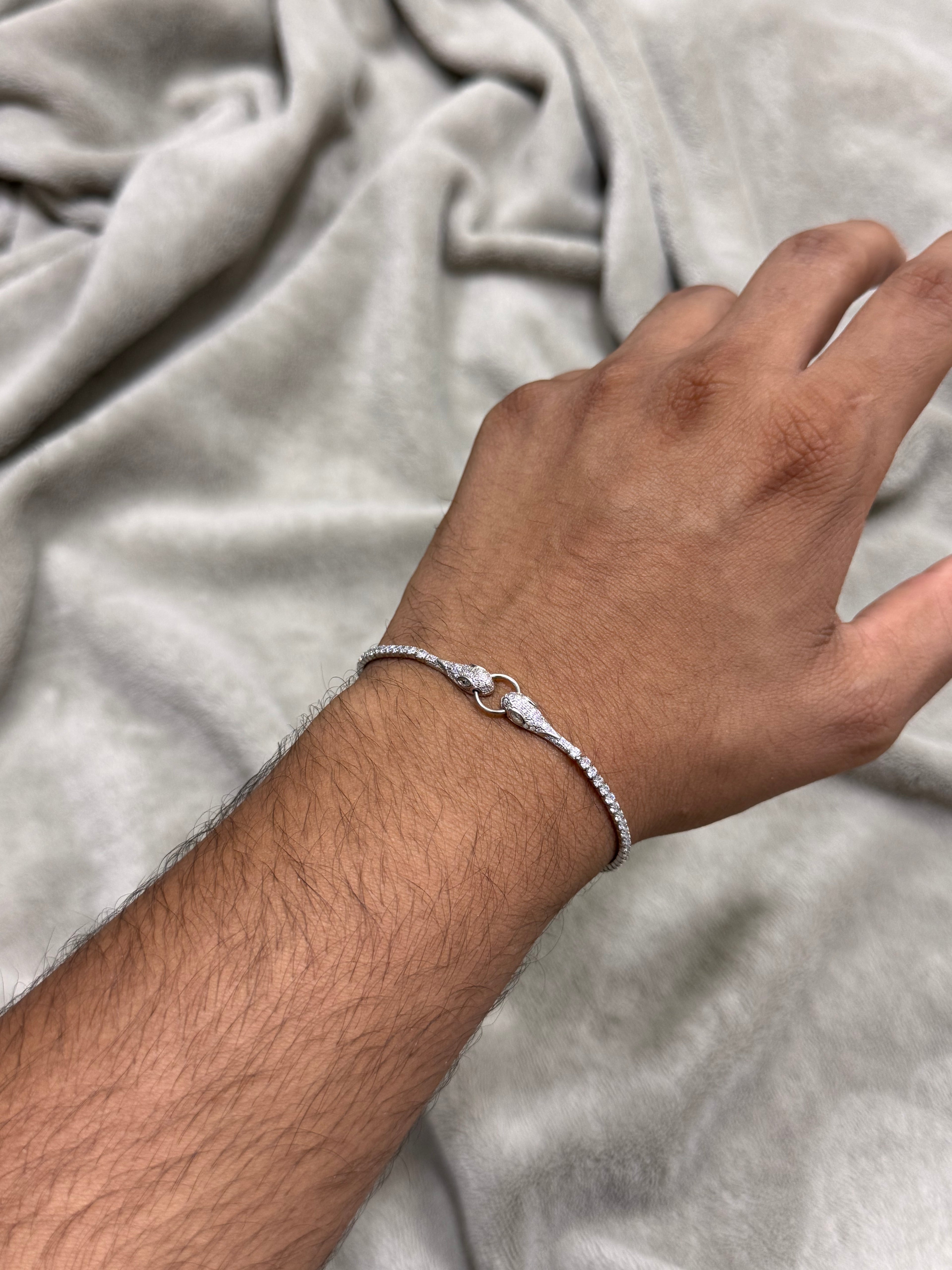 Double snake bracelet