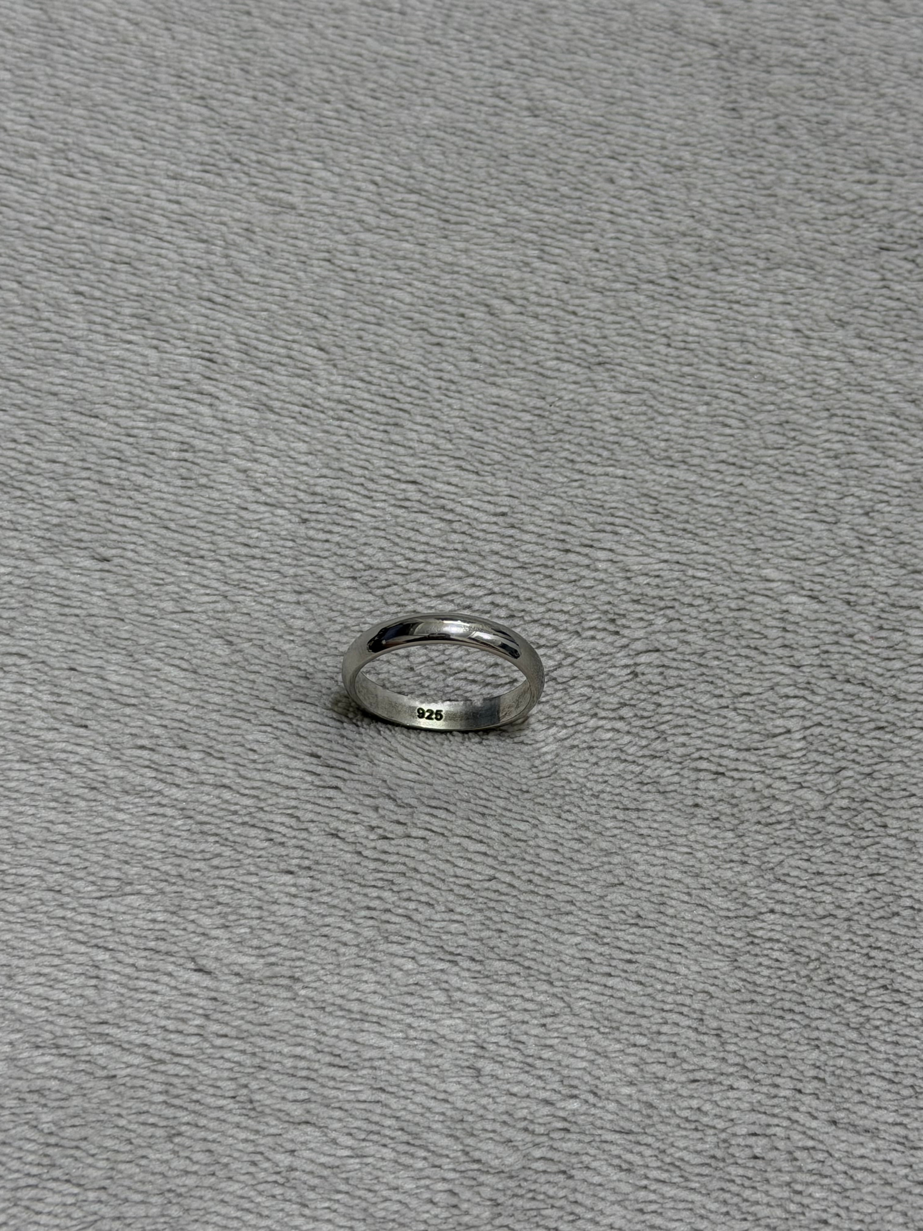 Original Italian silver wedding ring