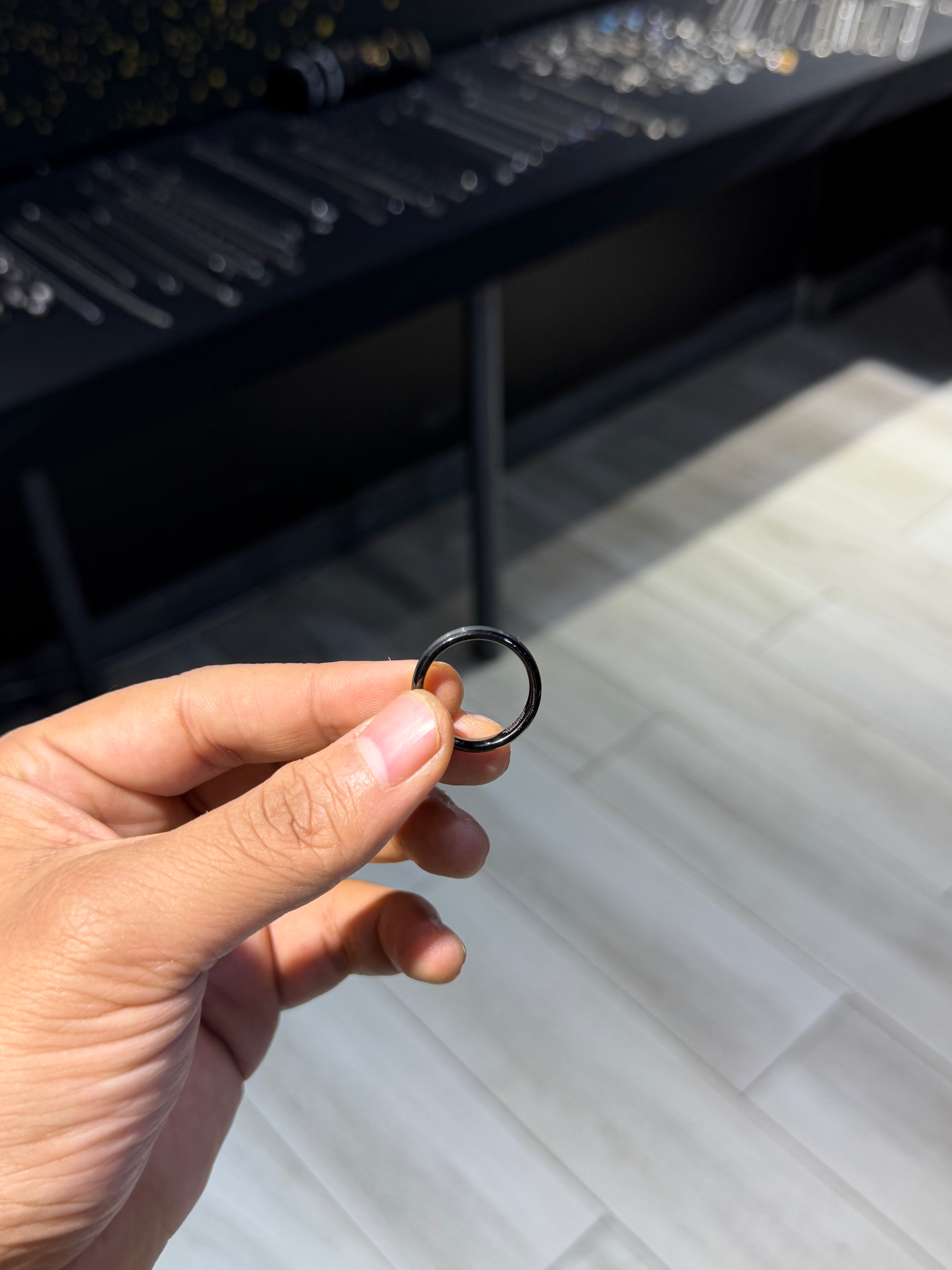 Original American tungsten weeding ring