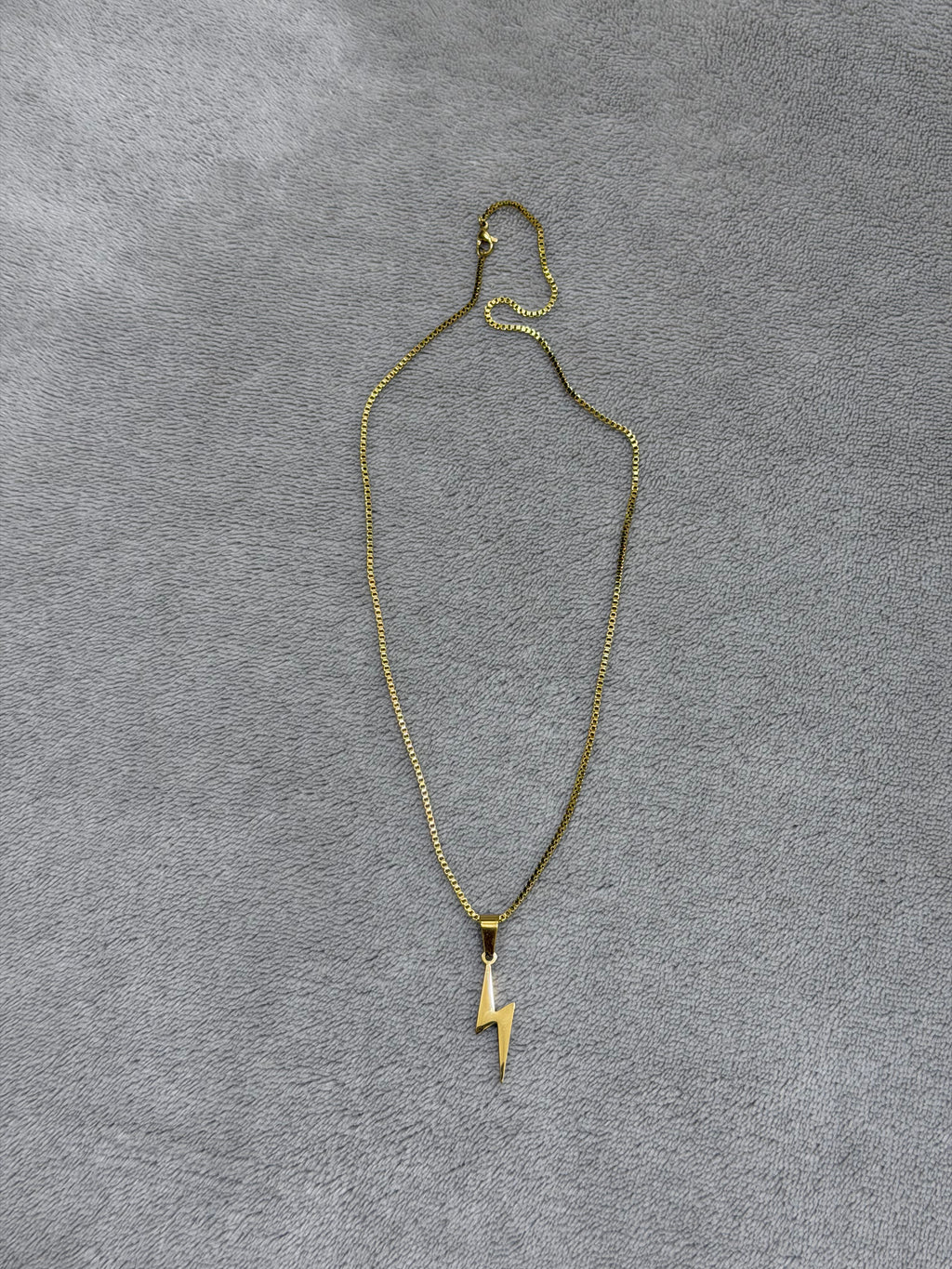 Gold Electricity necklace