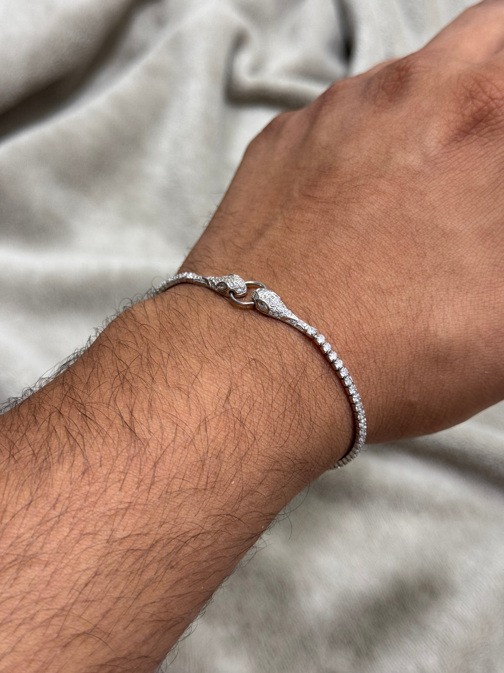 Double snake bracelet
