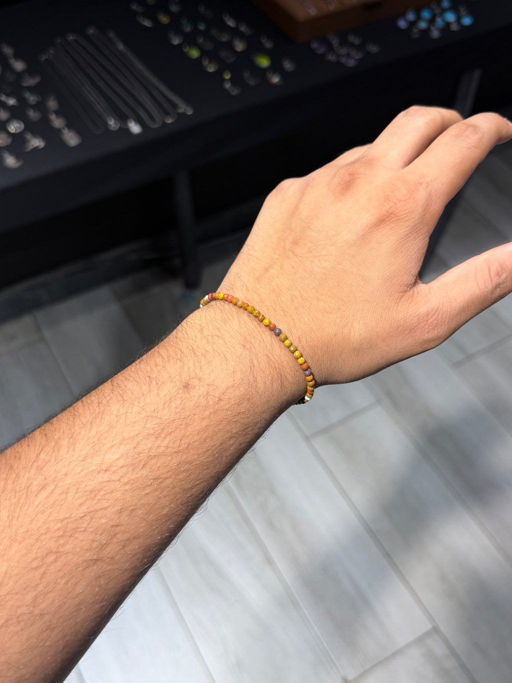 Earthtone Natural Stone Bracelet