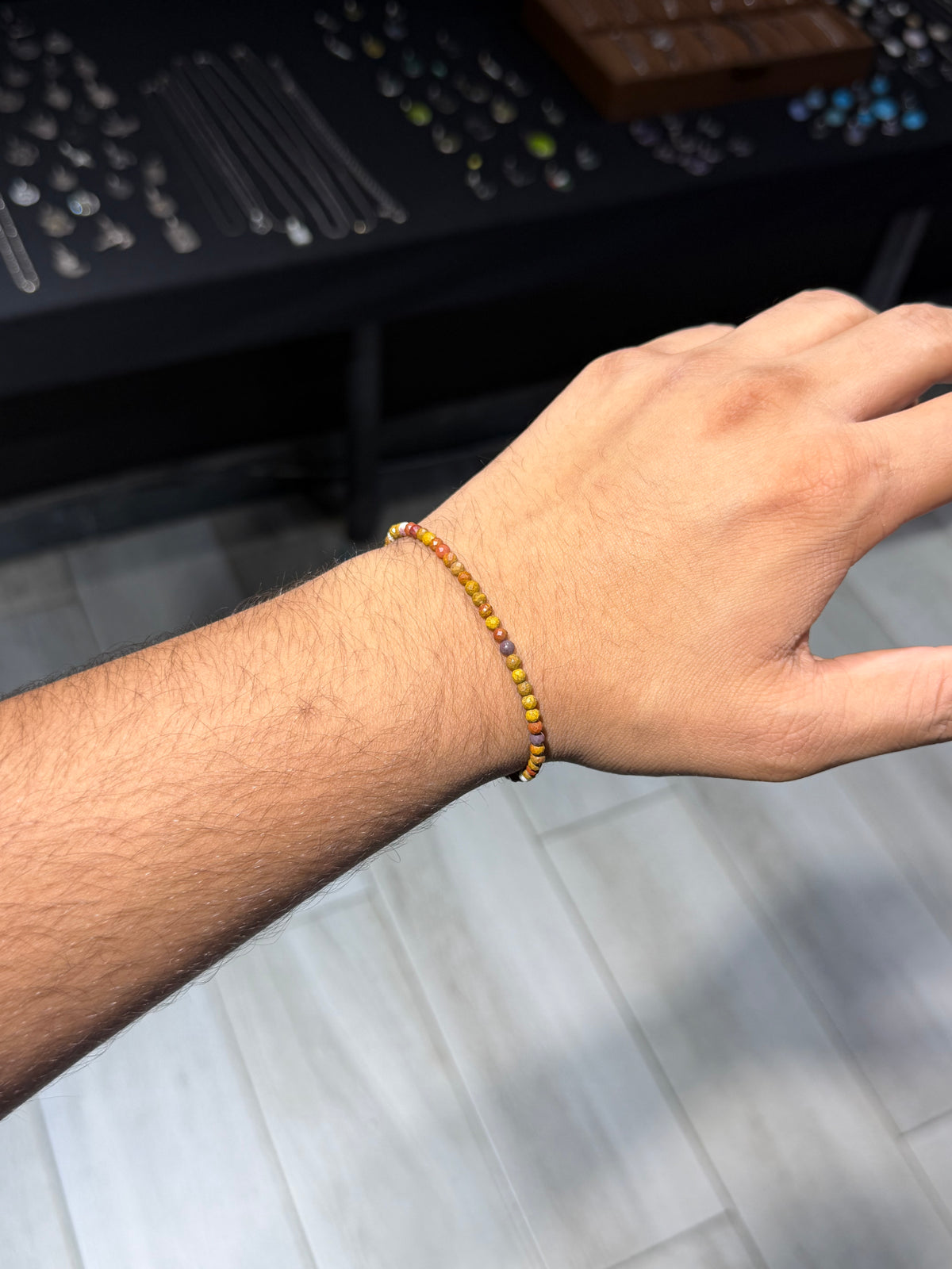 Earthtone Natural Stone Bracelet